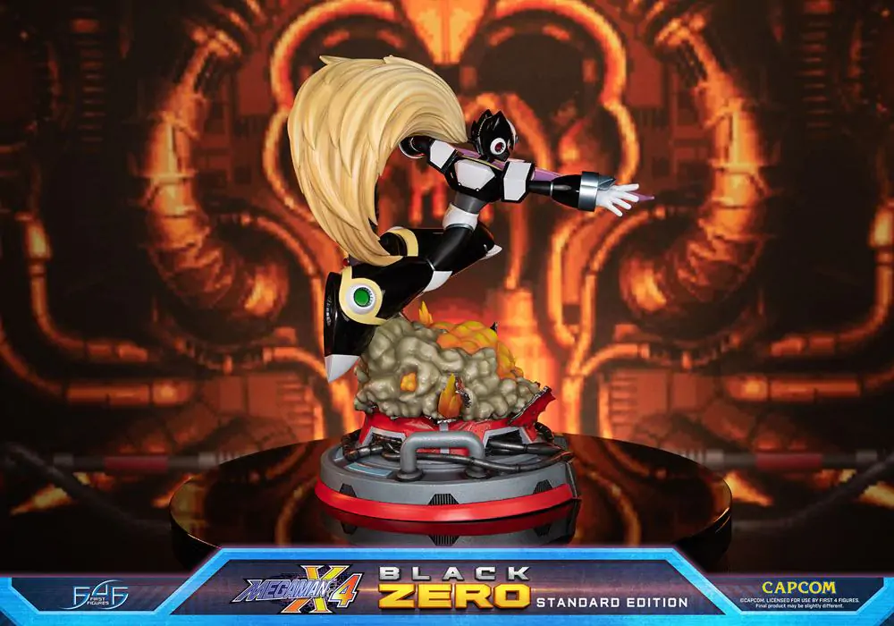 Mega Man X Black Zero szobor figura 43 cm termékfotó