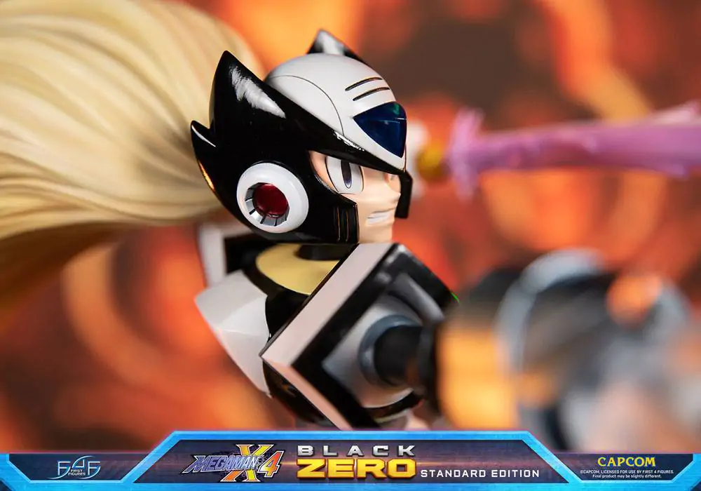 Mega Man X Black Zero szobor figura 43 cm termékfotó