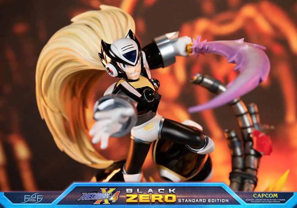 Mega Man X Black Zero szobor figura 43 cm termékfotó