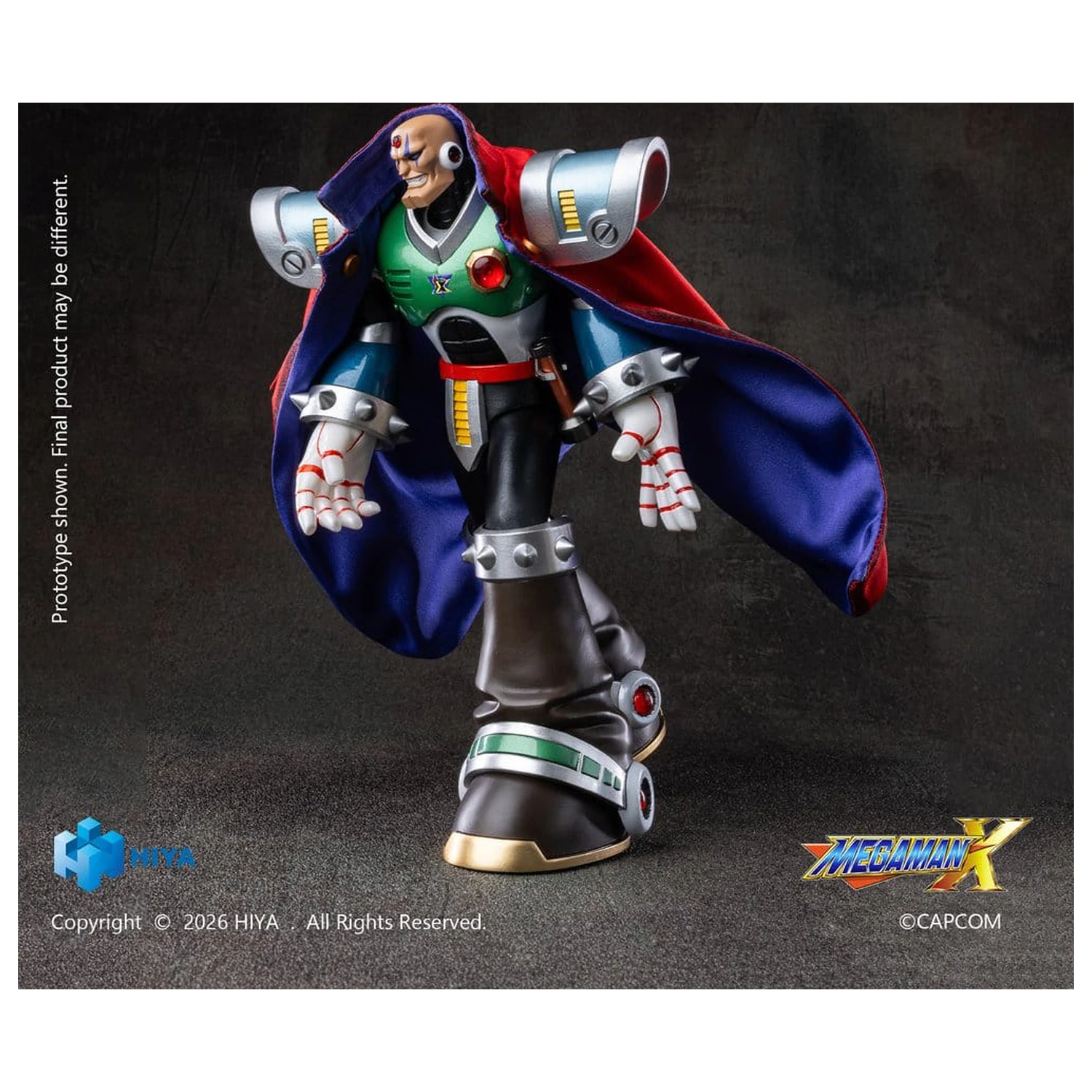 Mega Man X Exquisite Basic akciófigura Sigma 18 cm termékfotó