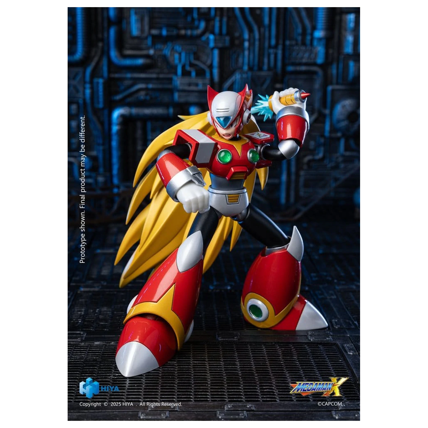 Mega Man X Exquisite Basic akciófigura Zero 15 cm     termékfotó