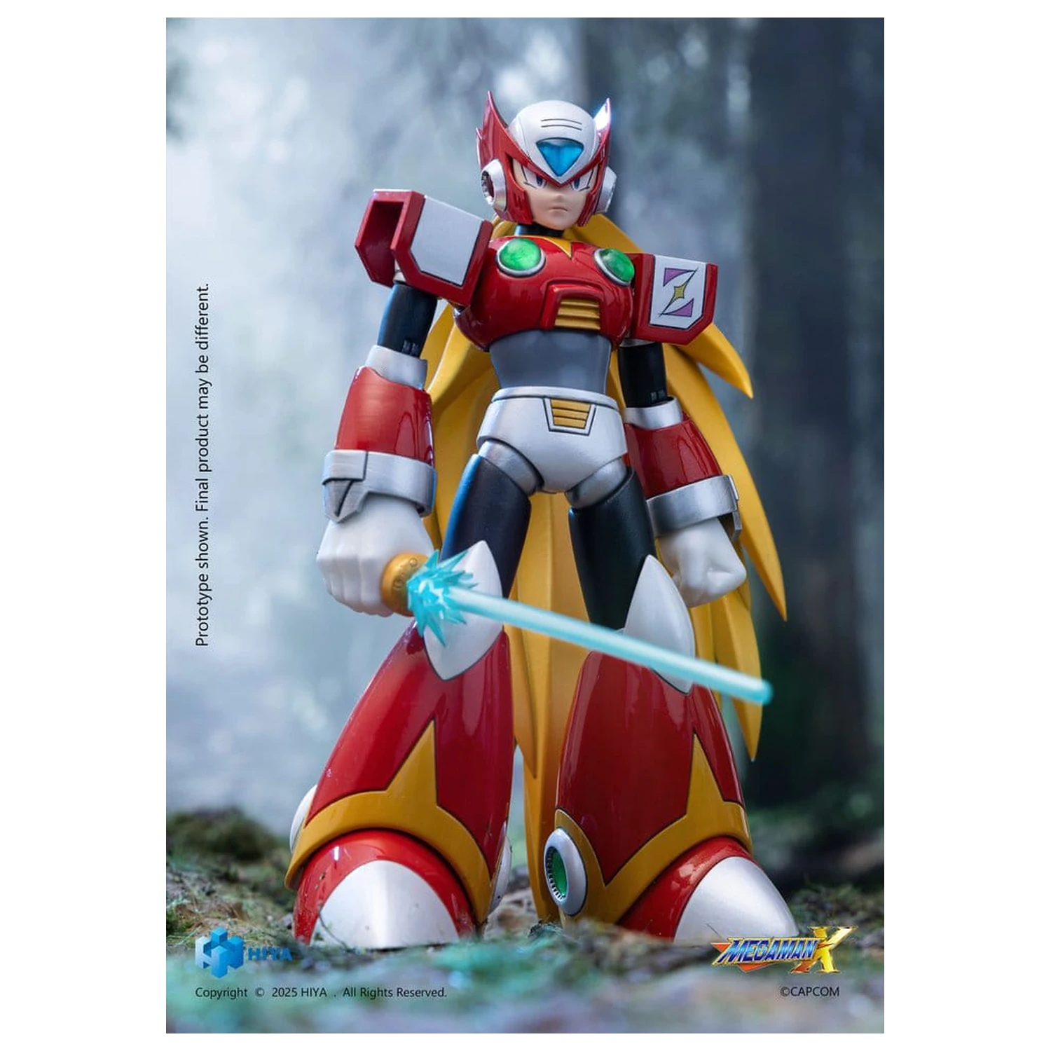 Mega Man X Exquisite Basic akciófigura Zero 15 cm     termékfotó