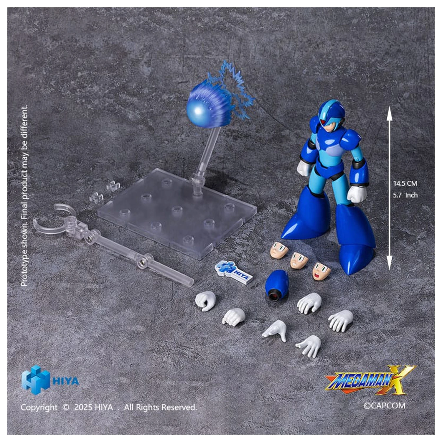 Mega Man X Exquisite Basic Mega Man akciófigura 15 cm   termékfotó