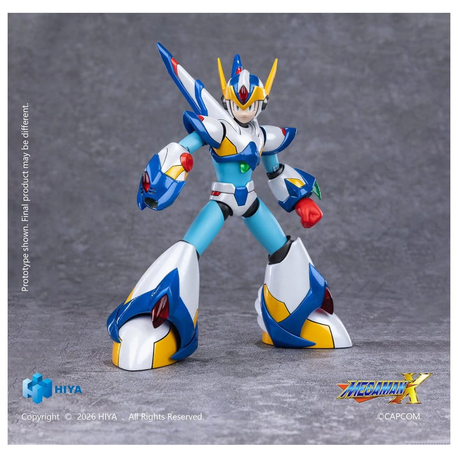Mega Man X Exquisite Basic Series X Falcon Armor Version akciófigura 15 cm termékfotó