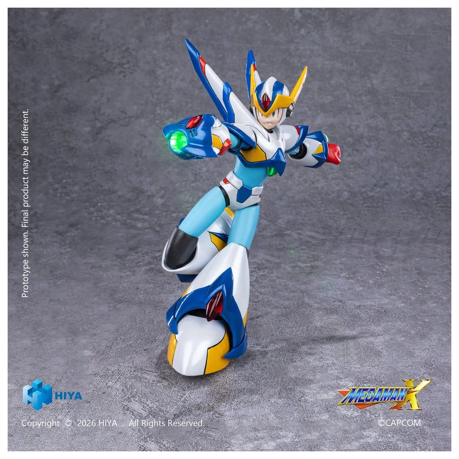 Mega Man X Exquisite Basic Series X Falcon Armor Version akciófigura 15 cm termékfotó