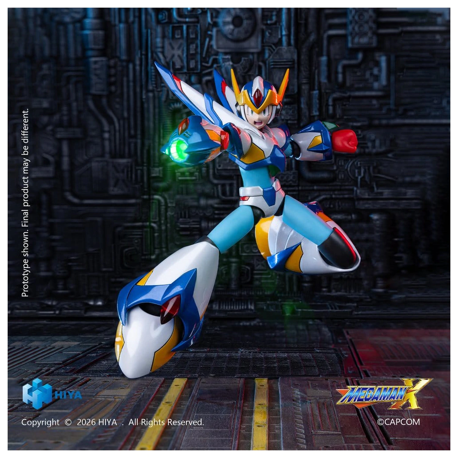 Mega Man X Exquisite Basic Series X Falcon Armor Version akciófigura 15 cm termékfotó
