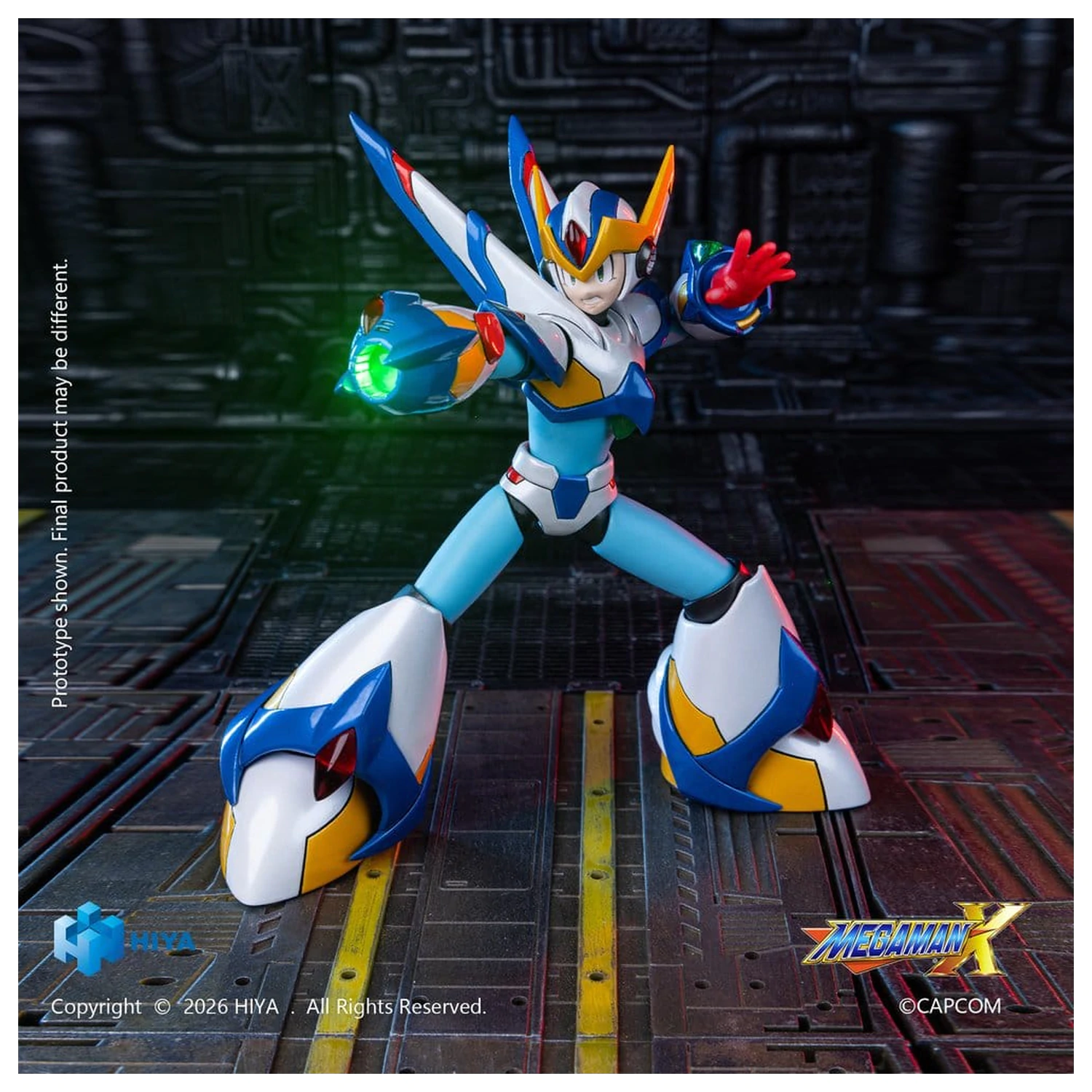 Mega Man X Exquisite Basic Series X Falcon Armor Version akciófigura 15 cm termékfotó
