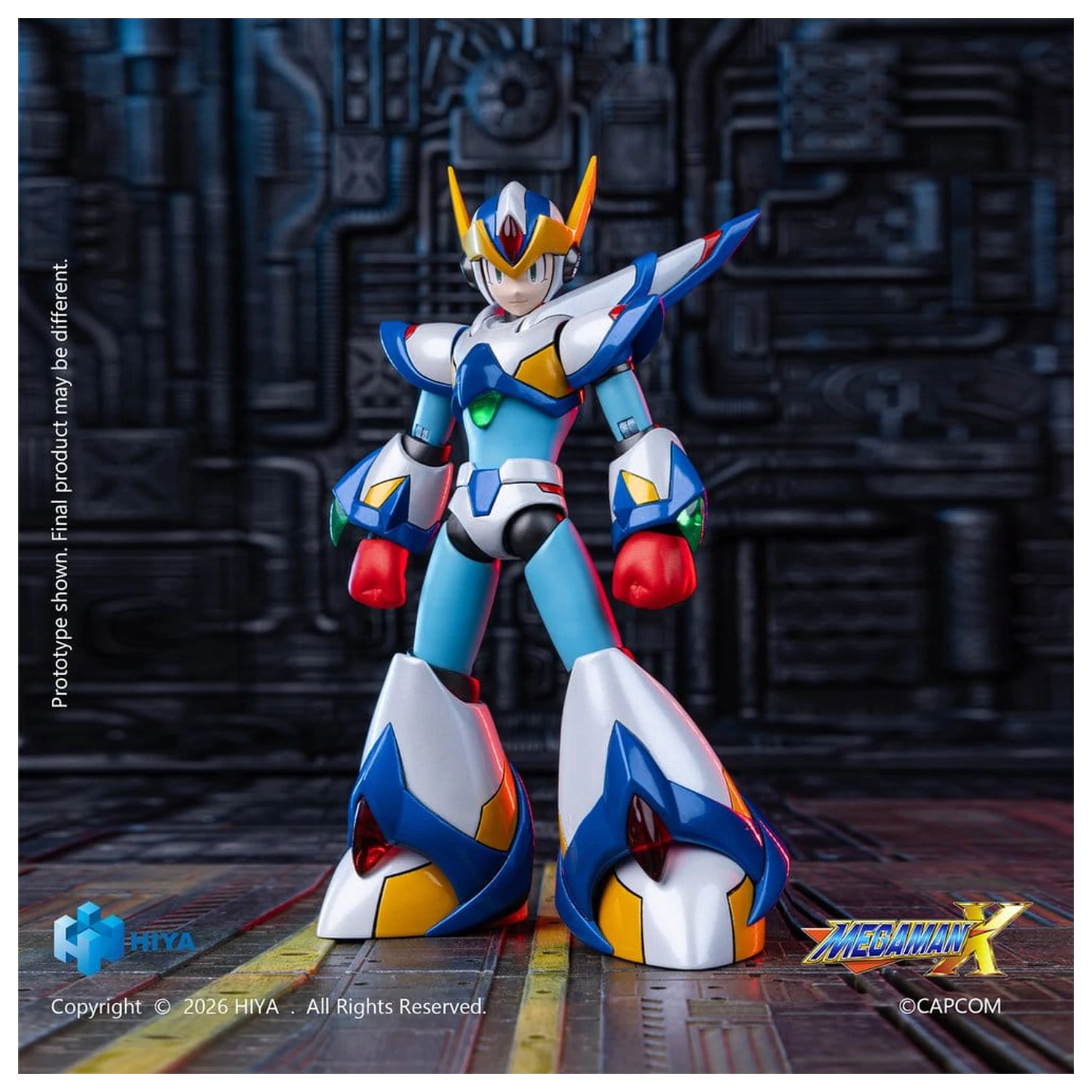 Mega Man X Exquisite Basic Series X Falcon Armor Version akciófigura 15 cm termékfotó