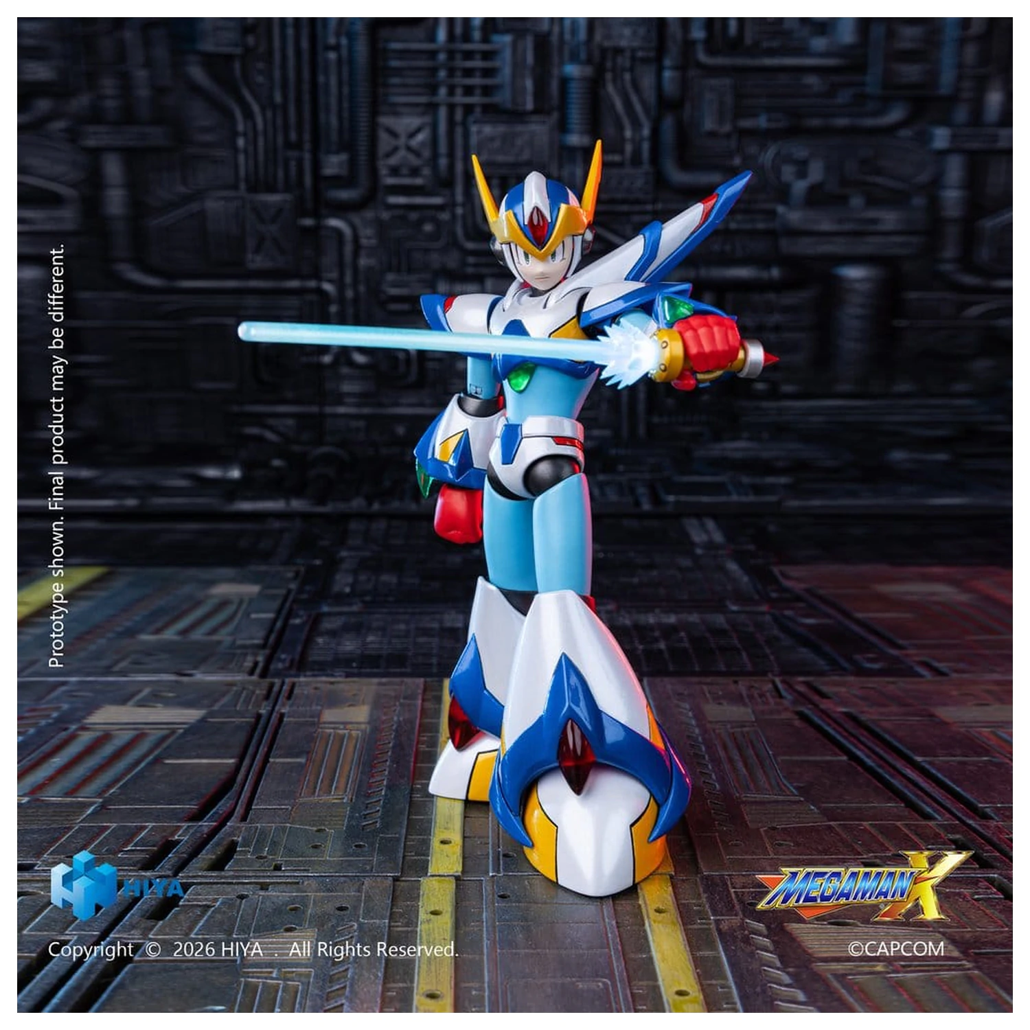 Mega Man X Exquisite Basic Series X Falcon Armor Version akciófigura 15 cm termékfotó