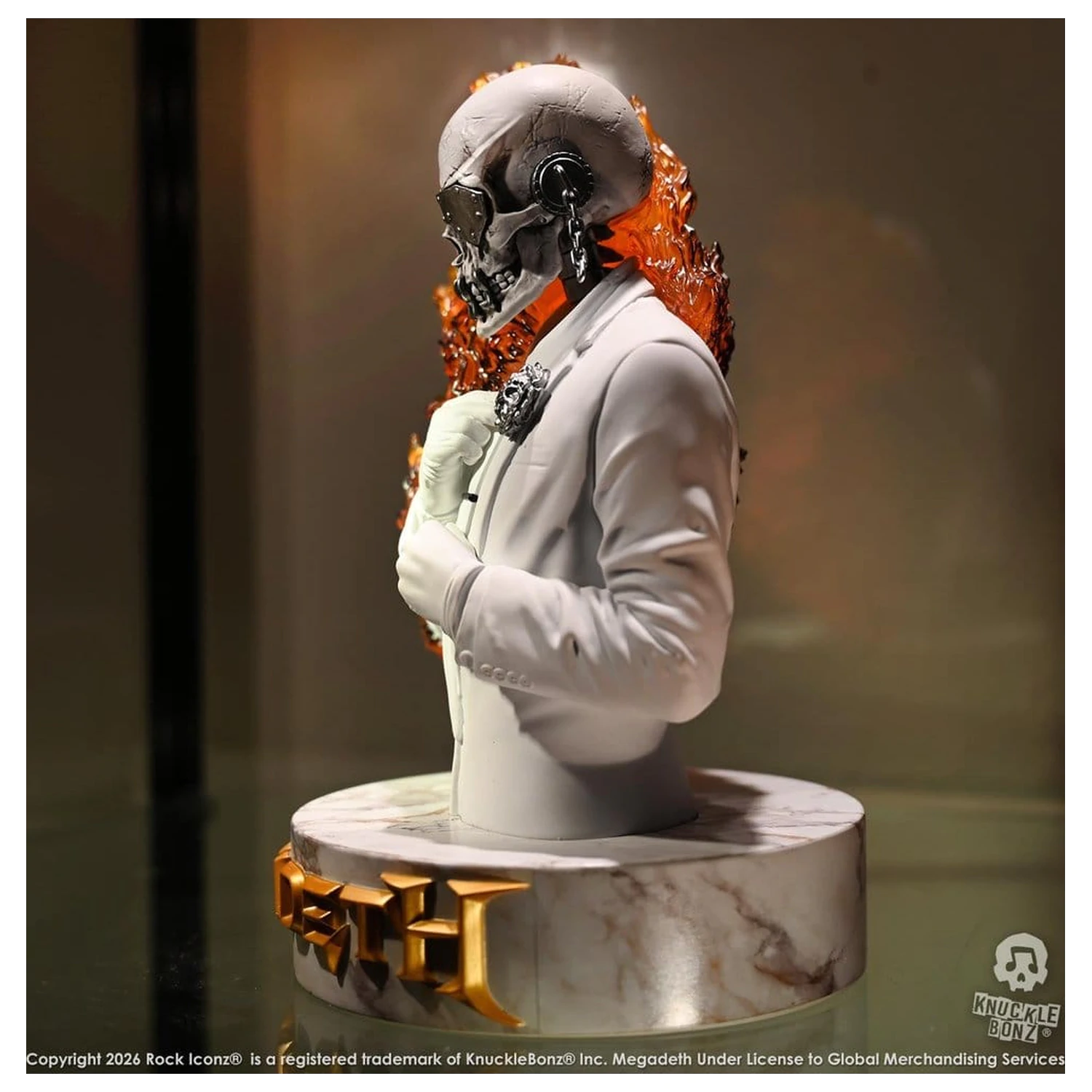 Megadeth 3D Vinyl szobor figura Final Studio Album 21 cm termékfotó