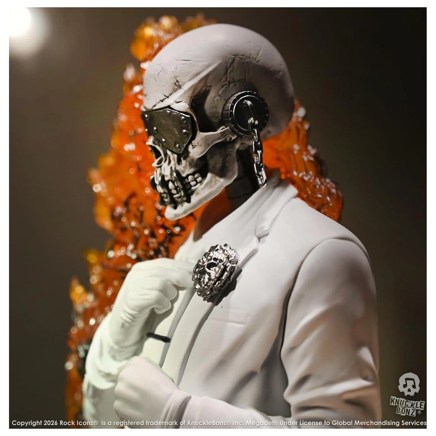 Megadeth 3D Vinyl szobor figura Final Studio Album 21 cm termékfotó