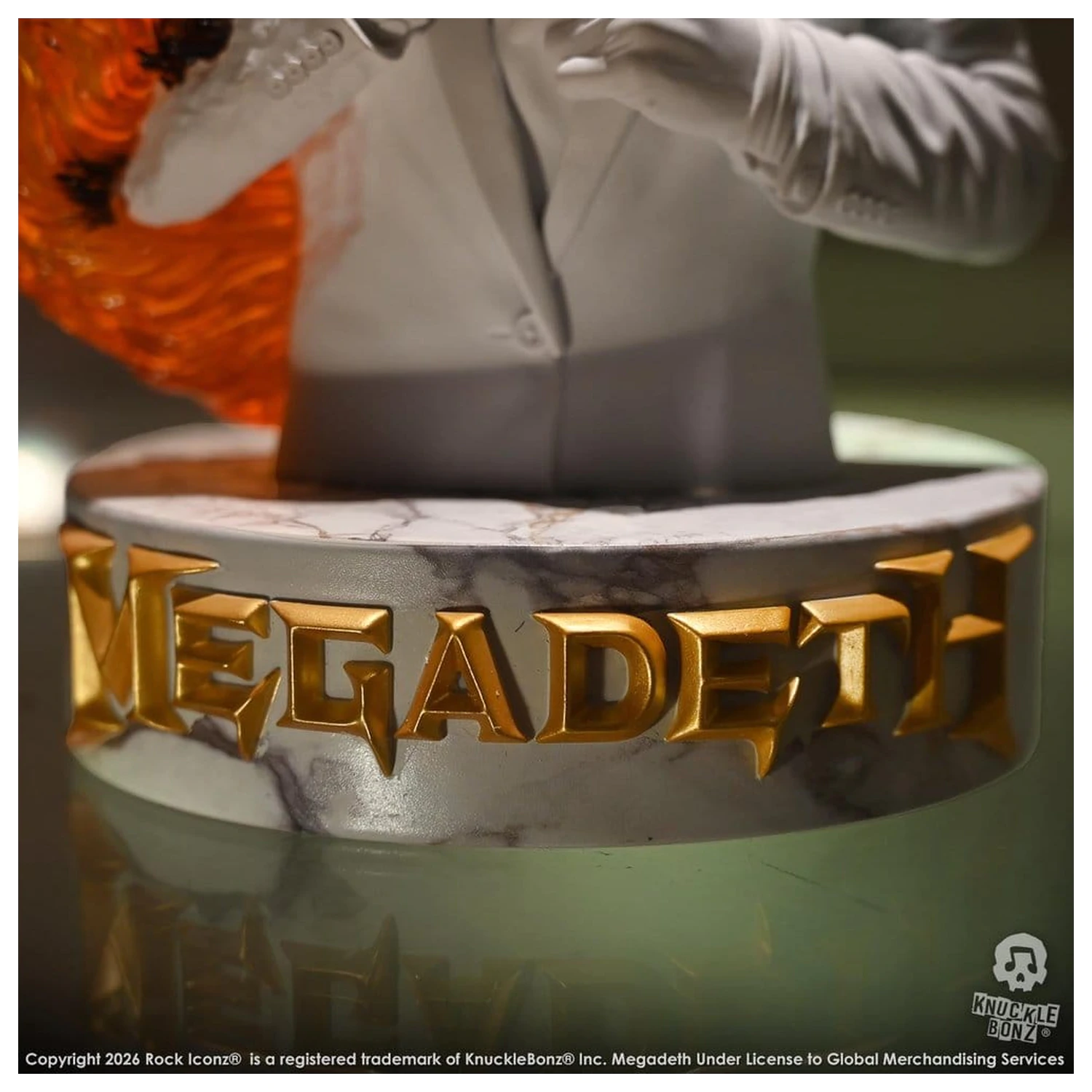 Megadeth 3D Vinyl szobor figura Final Studio Album 21 cm termékfotó