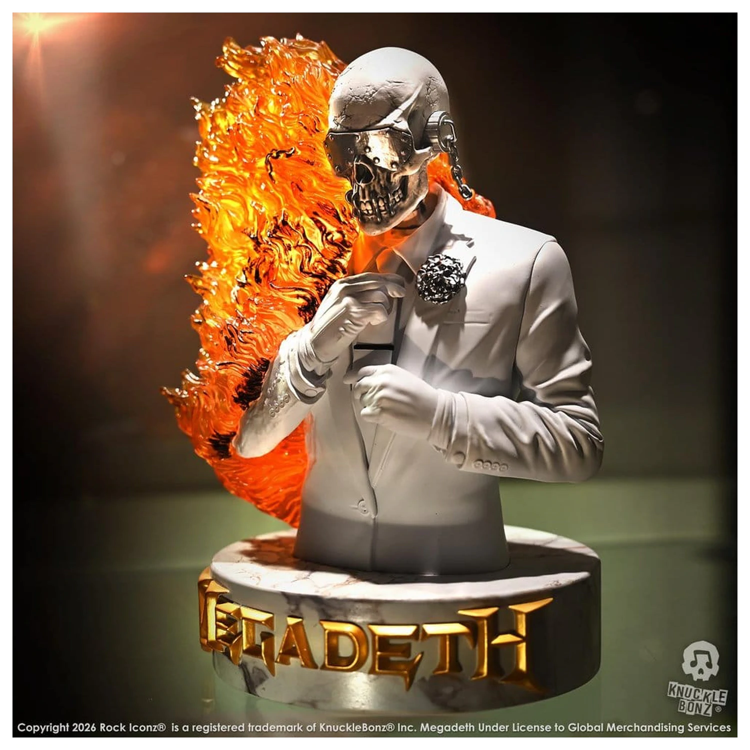 Megadeth 3D Vinyl szobor figura Final Studio Album 21 cm termékfotó