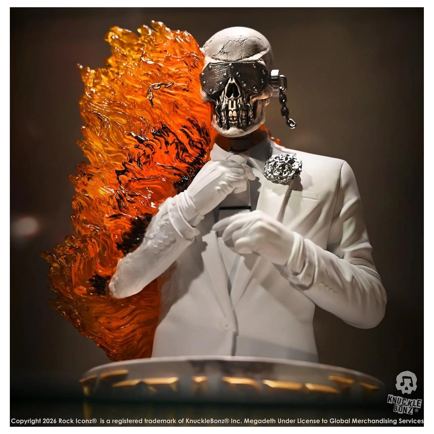 Megadeth 3D Vinyl szobor figura Final Studio Album 21 cm termékfotó