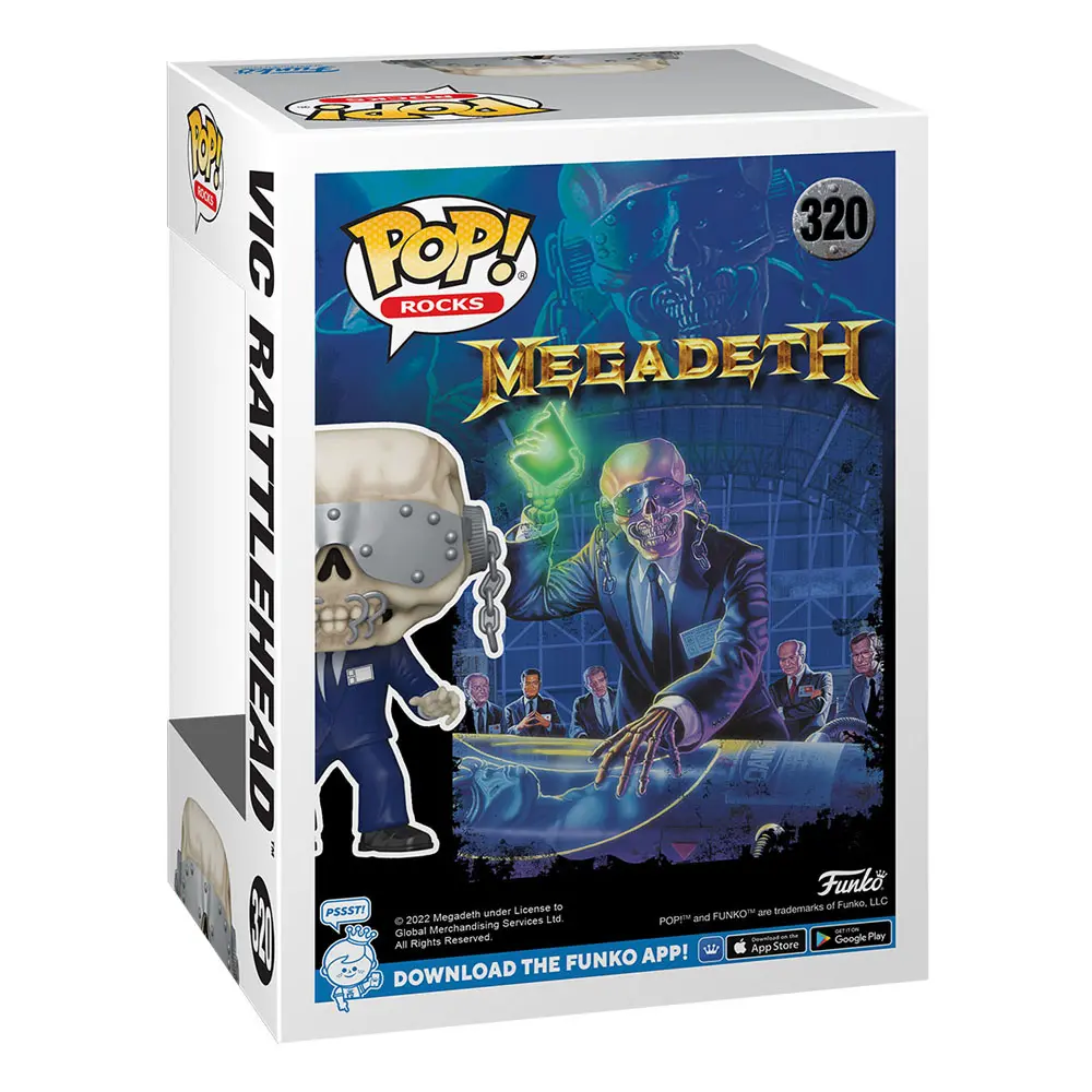 Megadeth Funko POP! Rocks Vinyl figura Vic Rattlehead 9 cm termékfotó