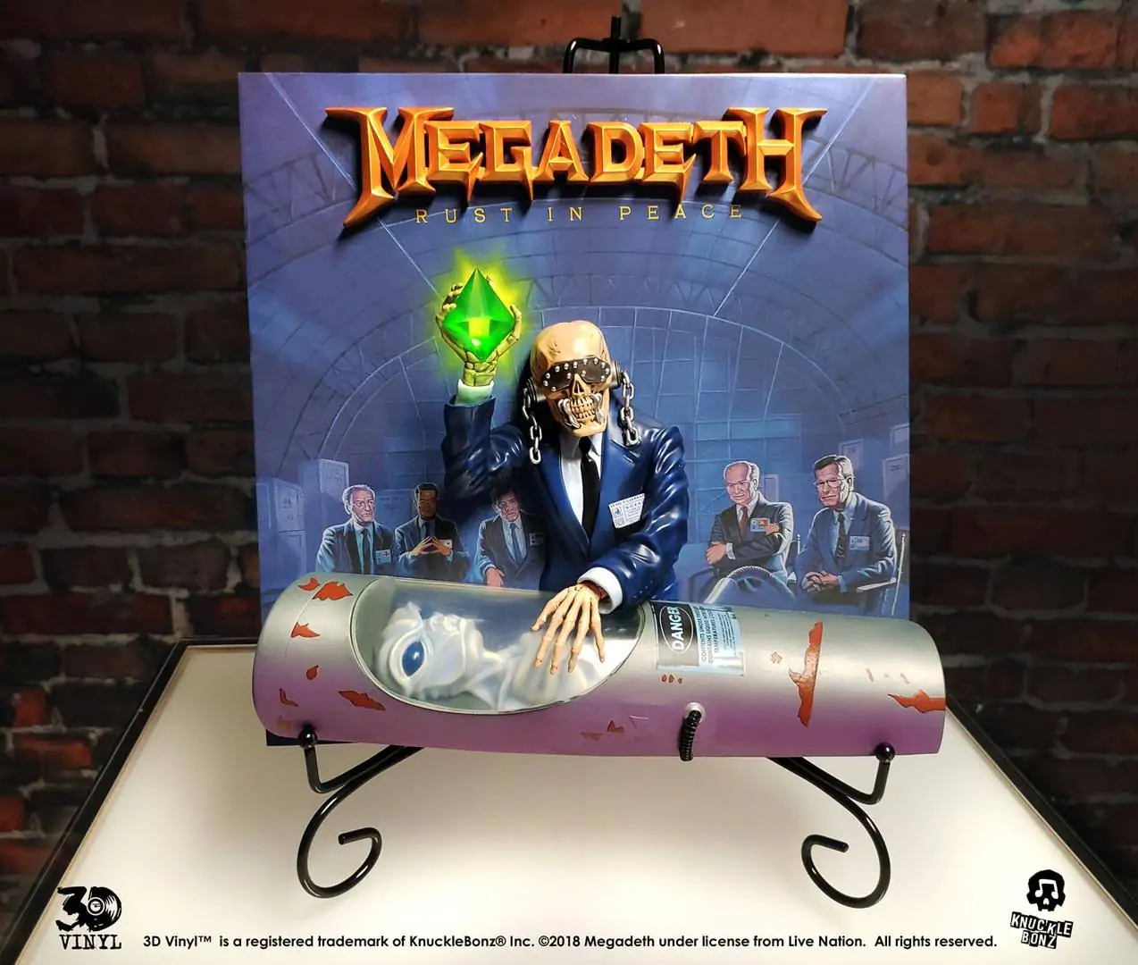 Megadeth Rust In Peace 3D Vinyl szobor figura 30 cm termékfotó