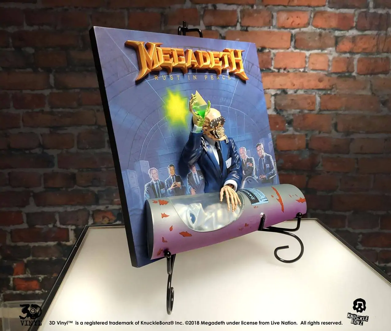 Megadeth Rust In Peace 3D Vinyl szobor figura 30 cm termékfotó