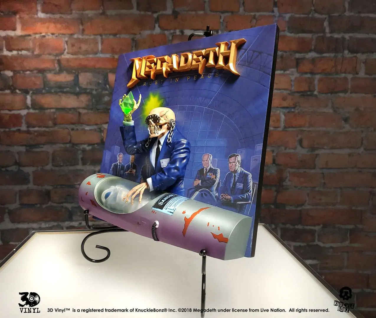 Megadeth Rust In Peace 3D Vinyl szobor figura 30 cm termékfotó