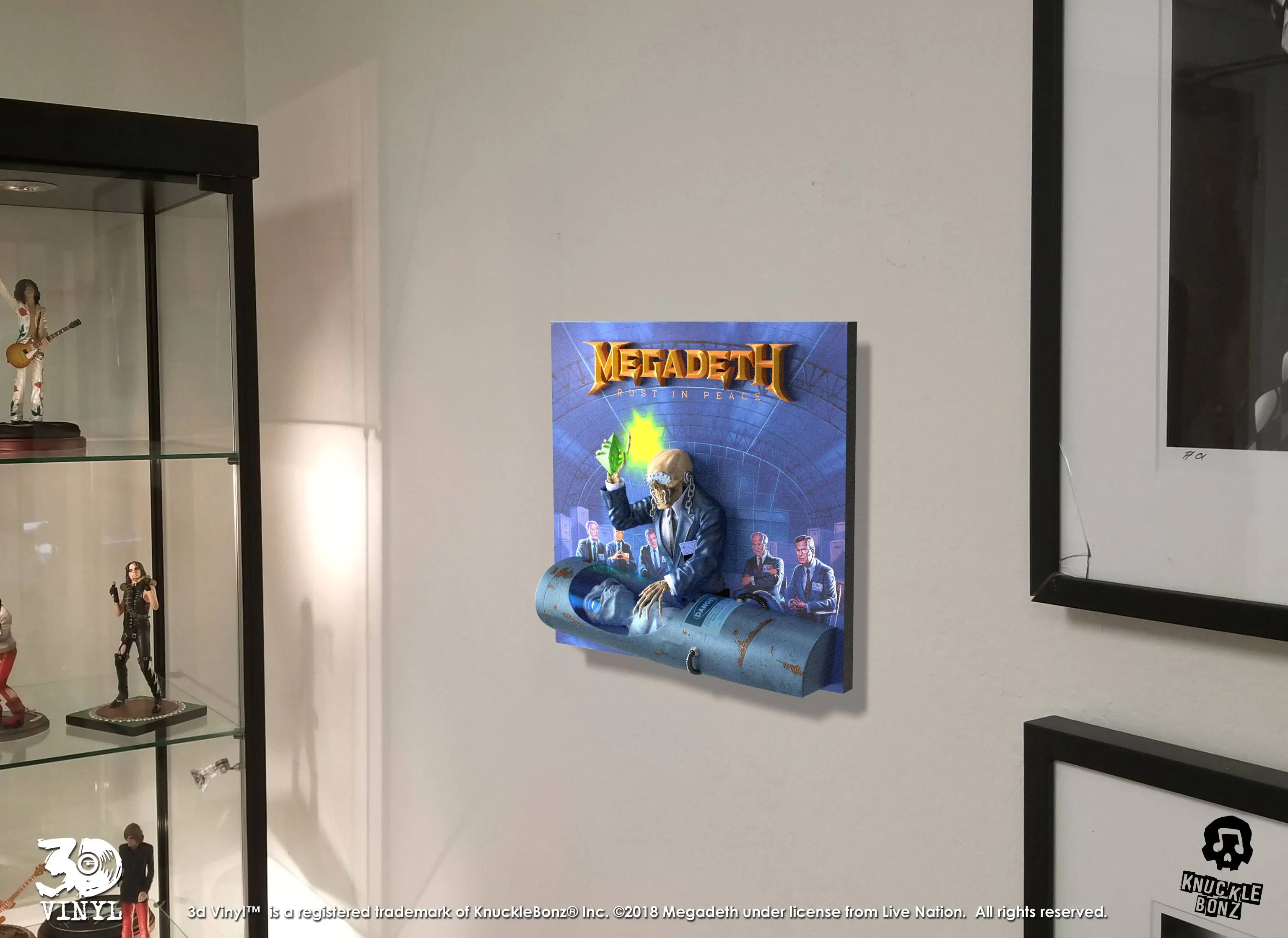 Megadeth Rust In Peace 3D Vinyl szobor figura 30 cm termékfotó