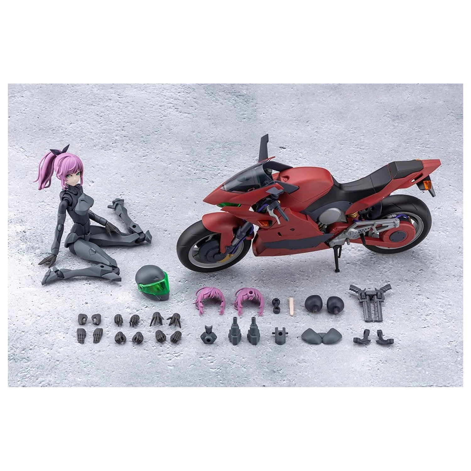 Megalomaria Unlimited Universe Emulator Riding Package Műanyag modell készlet 16 cm termékfotó