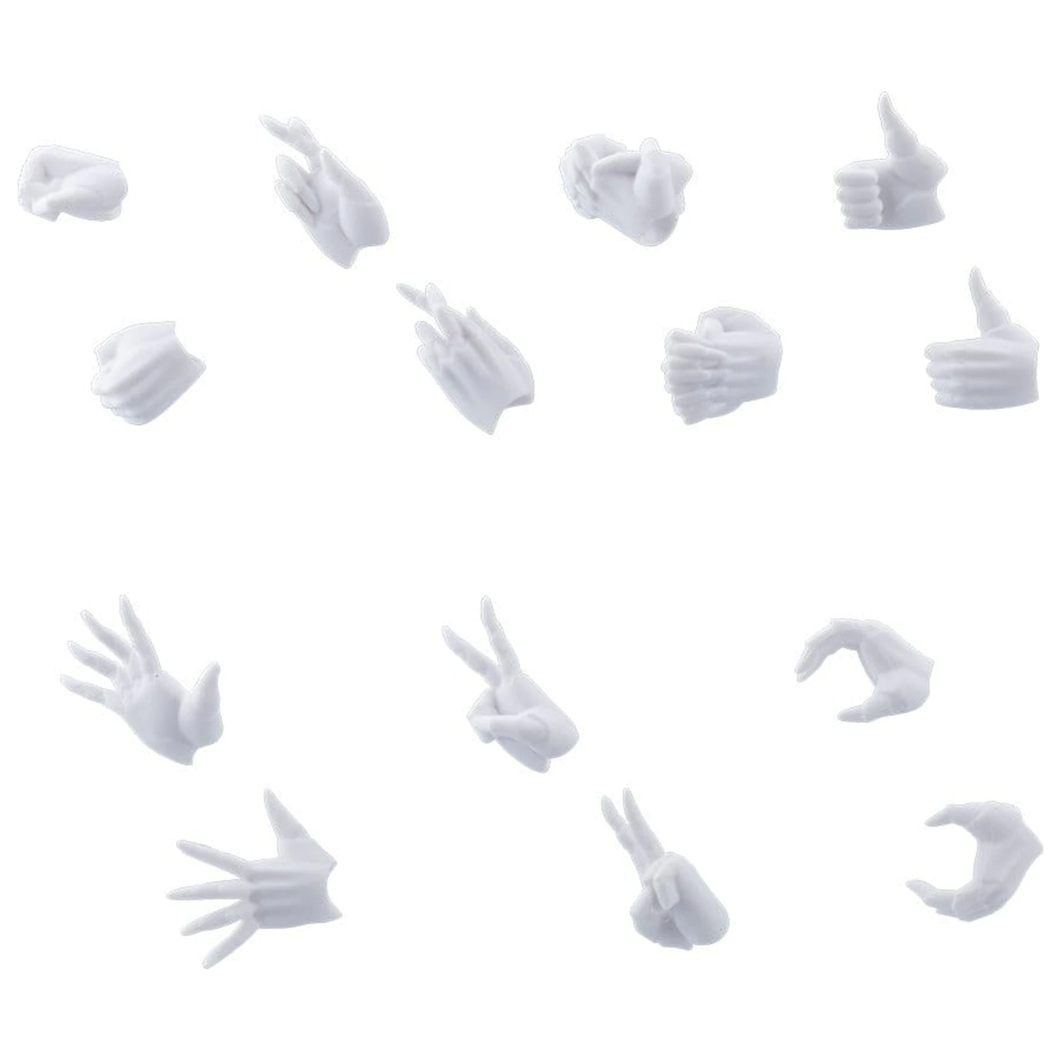 Megalomaria Unlimited Universe Ex Hand Unit Female Type A WHITE Ver. modell készlet kiegészítő csomag  termékfotó