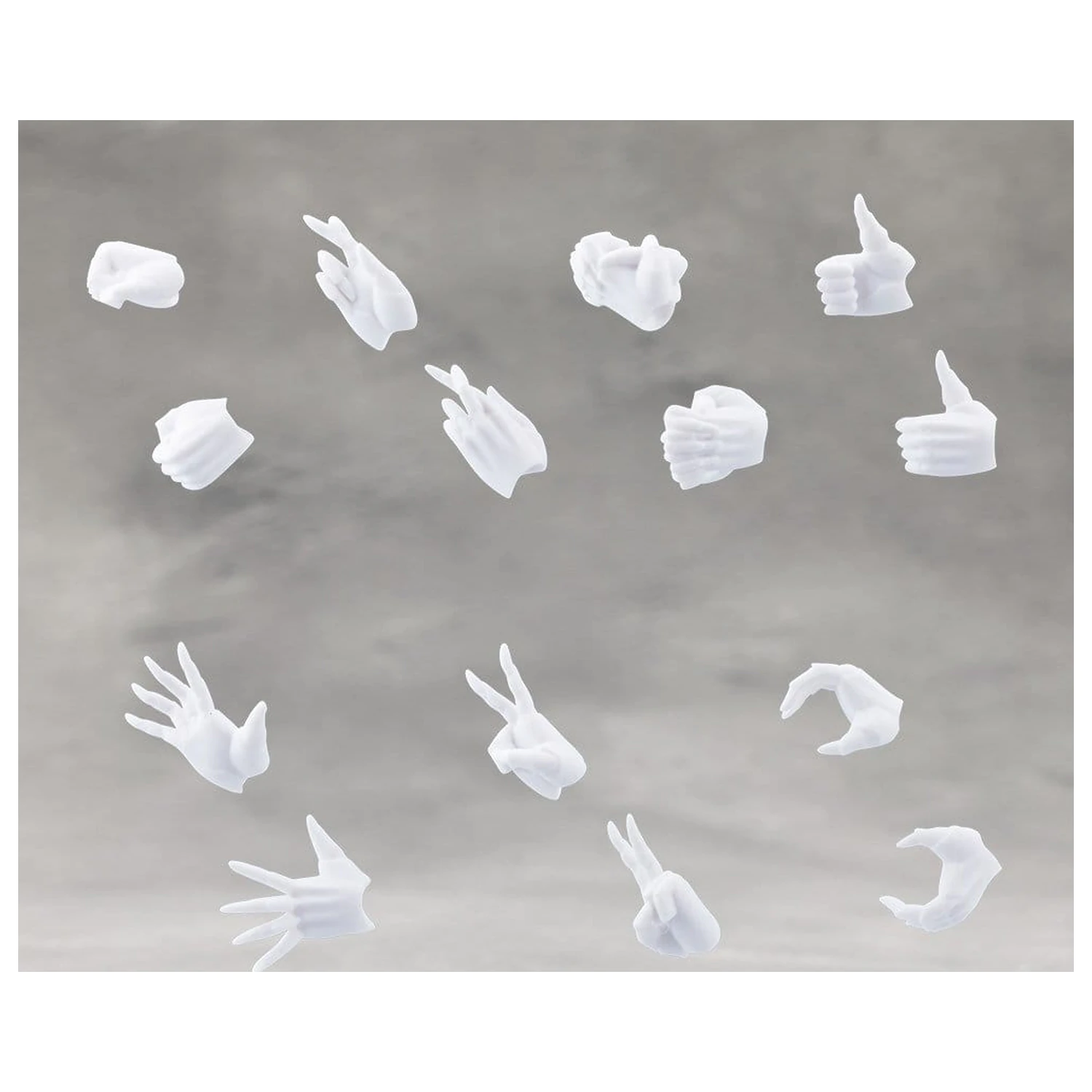 Megalomaria Unlimited Universe Ex Hand Unit Female Type A WHITE Ver. modell készlet kiegészítő csomag  termékfotó