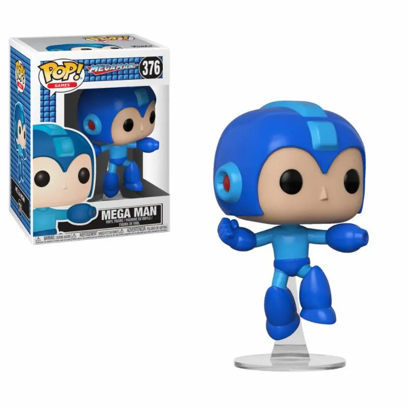 MegaMan POP! Games Vinyl figura MegaMan (Jumping) 9 cm termékfotó