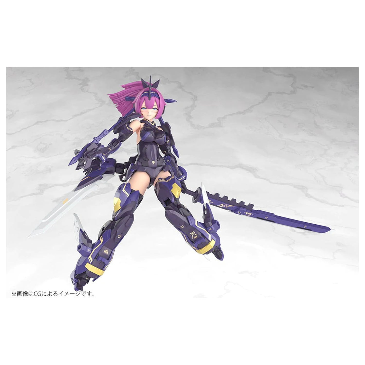 Megami Device 1/1 Asra Archer Kizuna Shadow Edition Full Package Műanyag modell készlet 14 cm  termékfotó