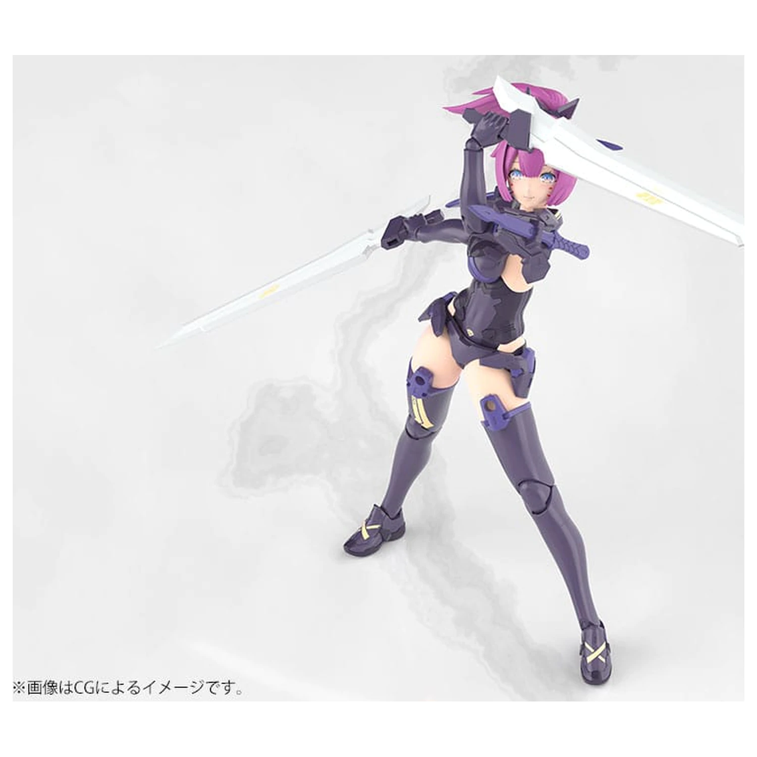 Megami Device 1/1 Asra Archer Kizuna Shadow Edition Full Package Műanyag modell készlet 14 cm  termékfotó