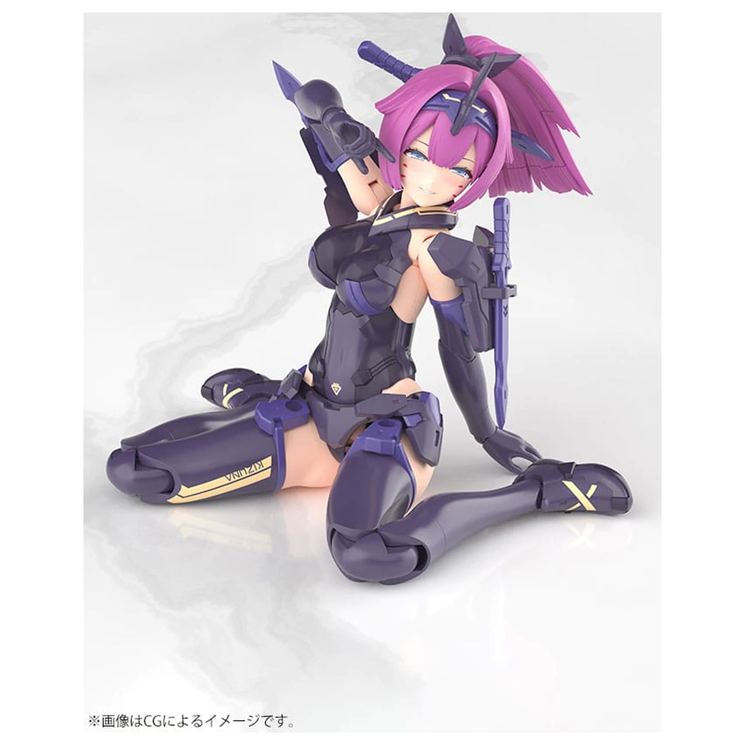 Megami Device 1/1 Asra Archer Kizuna Shadow Edition Full Package Műanyag modell készlet 14 cm  termékfotó