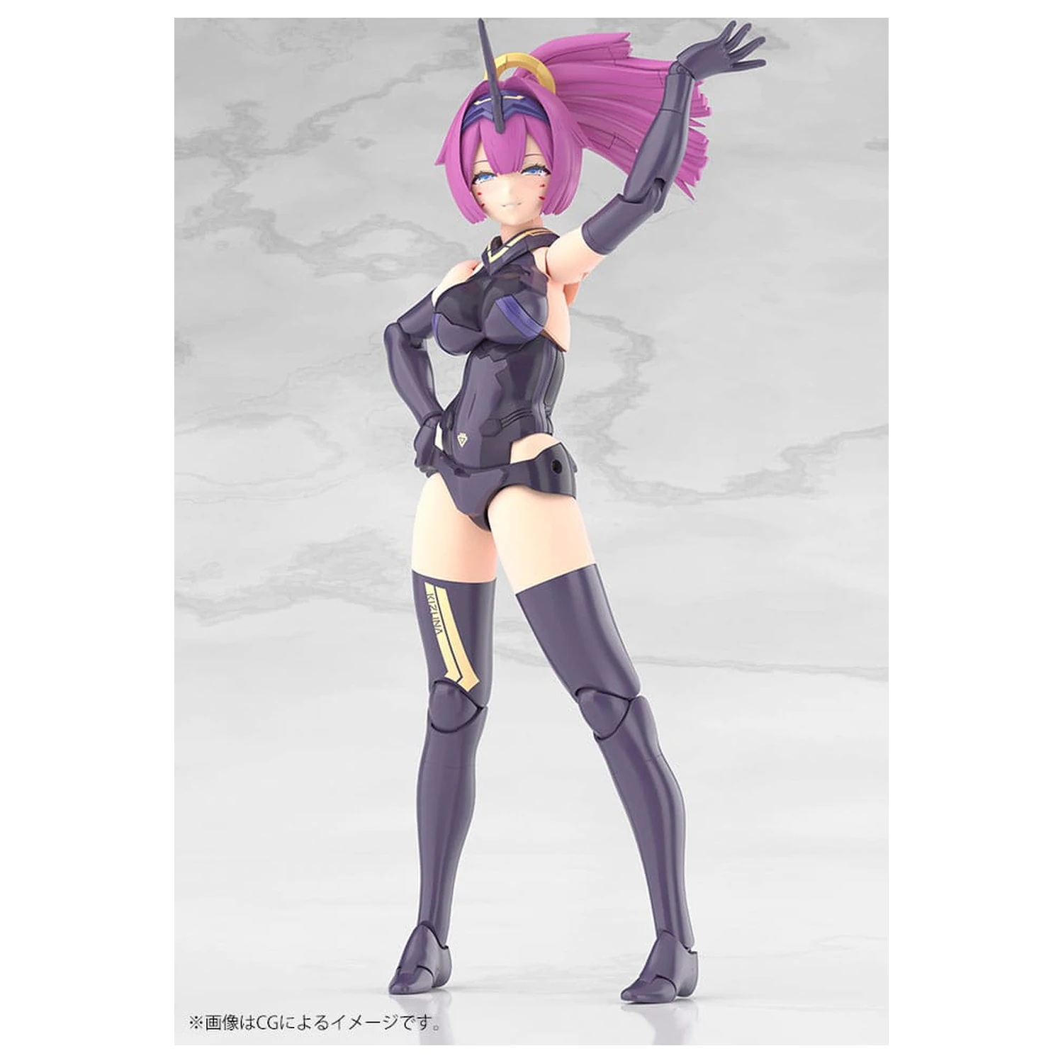 Megami Device 1/1 Asra Archer Kizuna Shadow Edition Full Package Műanyag modell készlet 14 cm  termékfotó