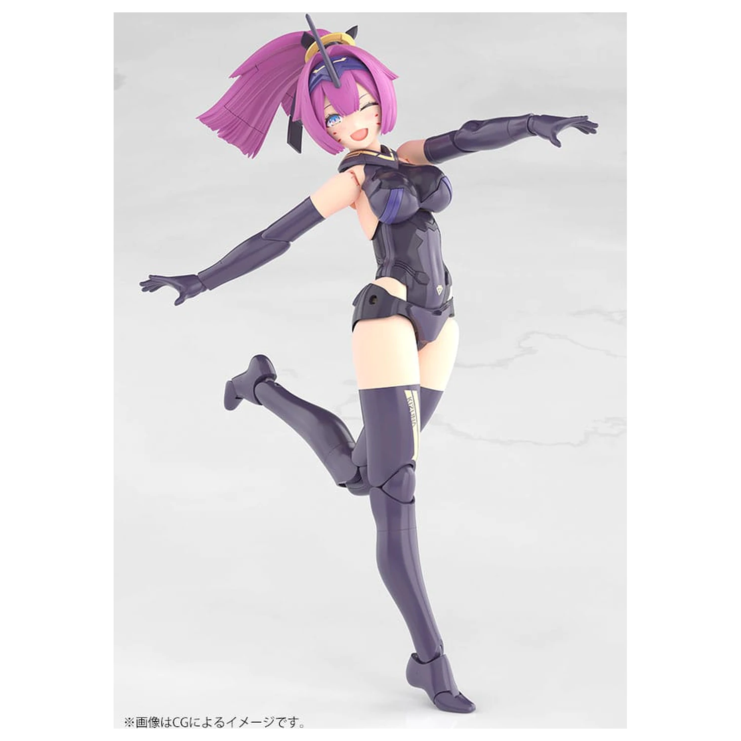 Megami Device 1/1 Asra Archer Kizuna Shadow Edition Full Package Műanyag modell készlet 14 cm  termékfotó