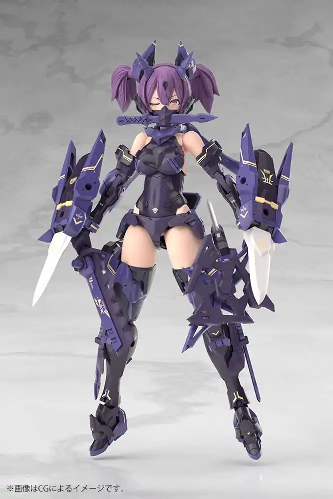 Megami Device 1/1 Asra Ninja Kaname Shadow Edition Full Package Műanyag modell készlet 14 cm  termékfotó