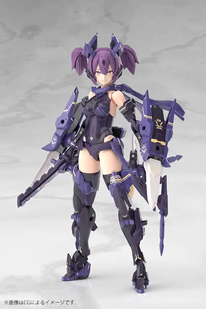 Megami Device 1/1 Asra Ninja Kaname Shadow Edition Full Package Műanyag modell készlet 14 cm  termékfotó