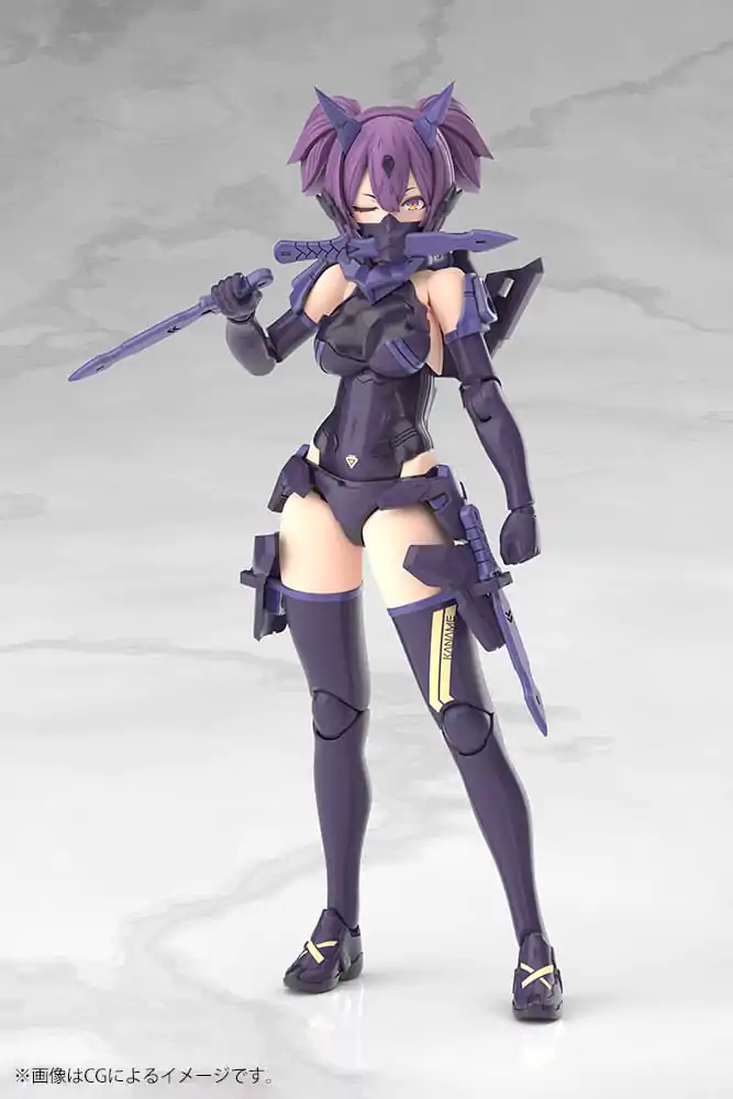 Megami Device 1/1 Asra Ninja Kaname Shadow Edition Full Package Műanyag modell készlet 14 cm  termékfotó