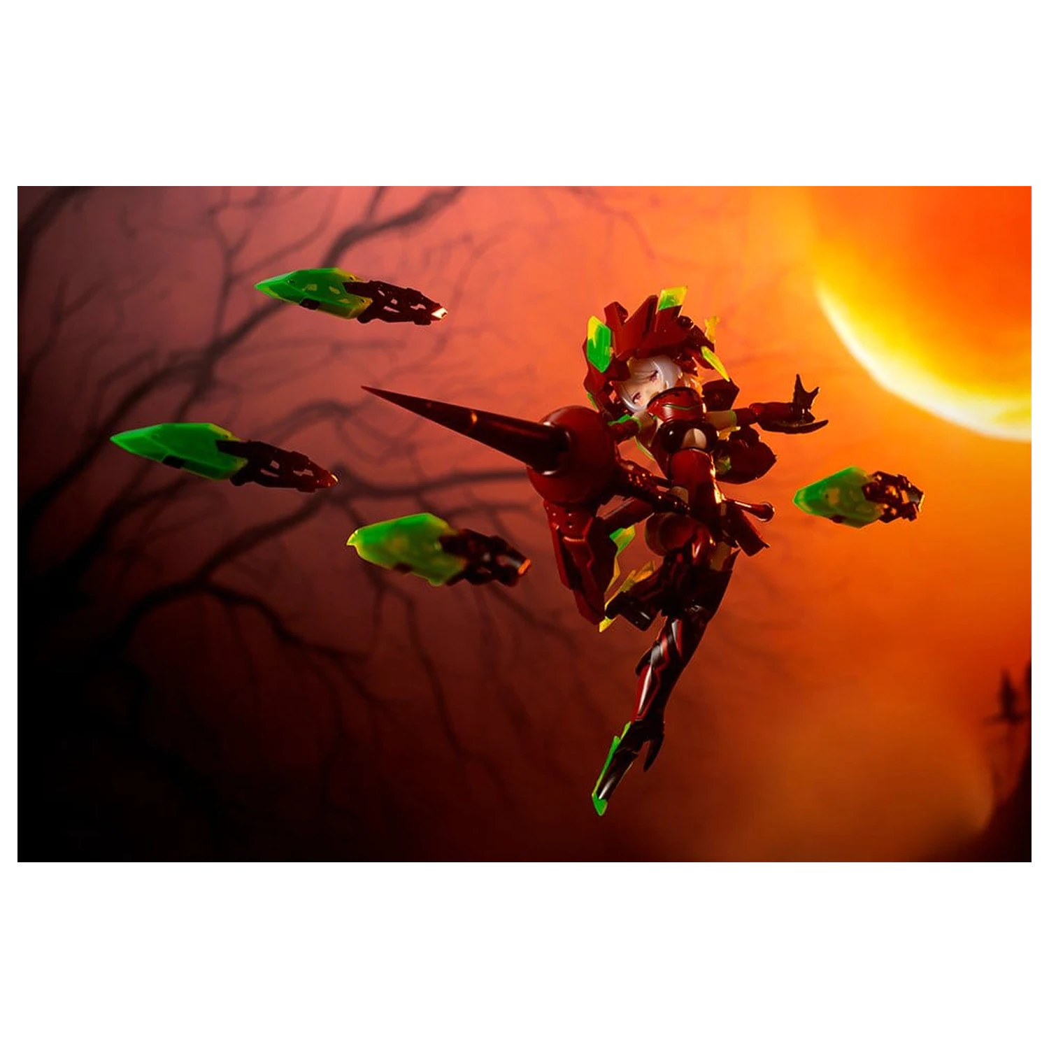 Megami Device 1/1 Bullet Knights Exorcist Hell Blaze Műanyag modell készlet 15 cm termékfotó