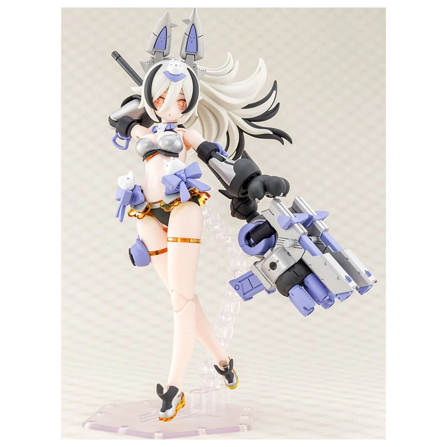 Megami Device 1/1 Puni Mofu Gin Lang Műanyag modell készlet 16 cm      termékfotó