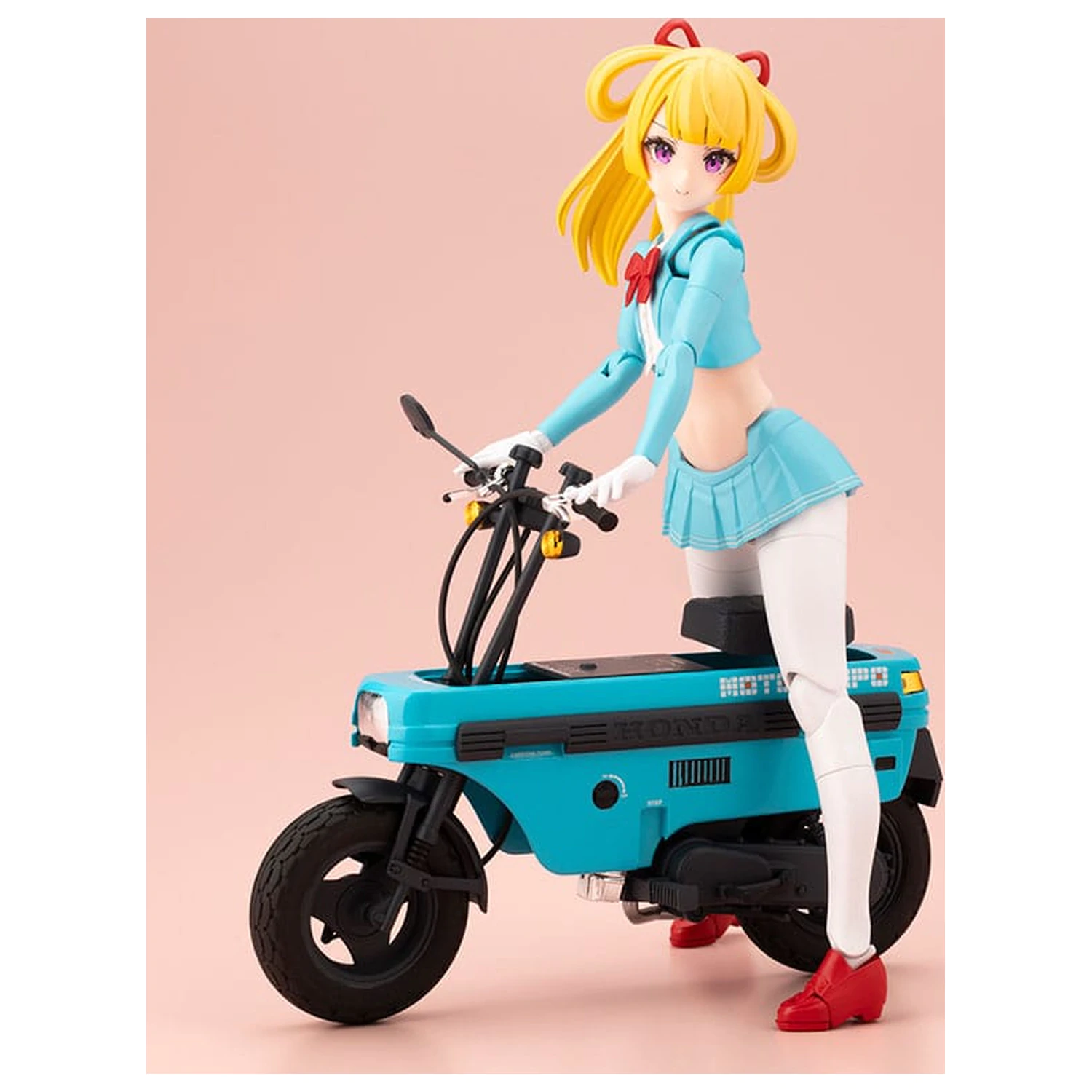 Megami Device Buster Doll Series Műanyag modell készlet 1/1 Knight Alice with Honda AB12 Motocompo 15 cm  termékfotó