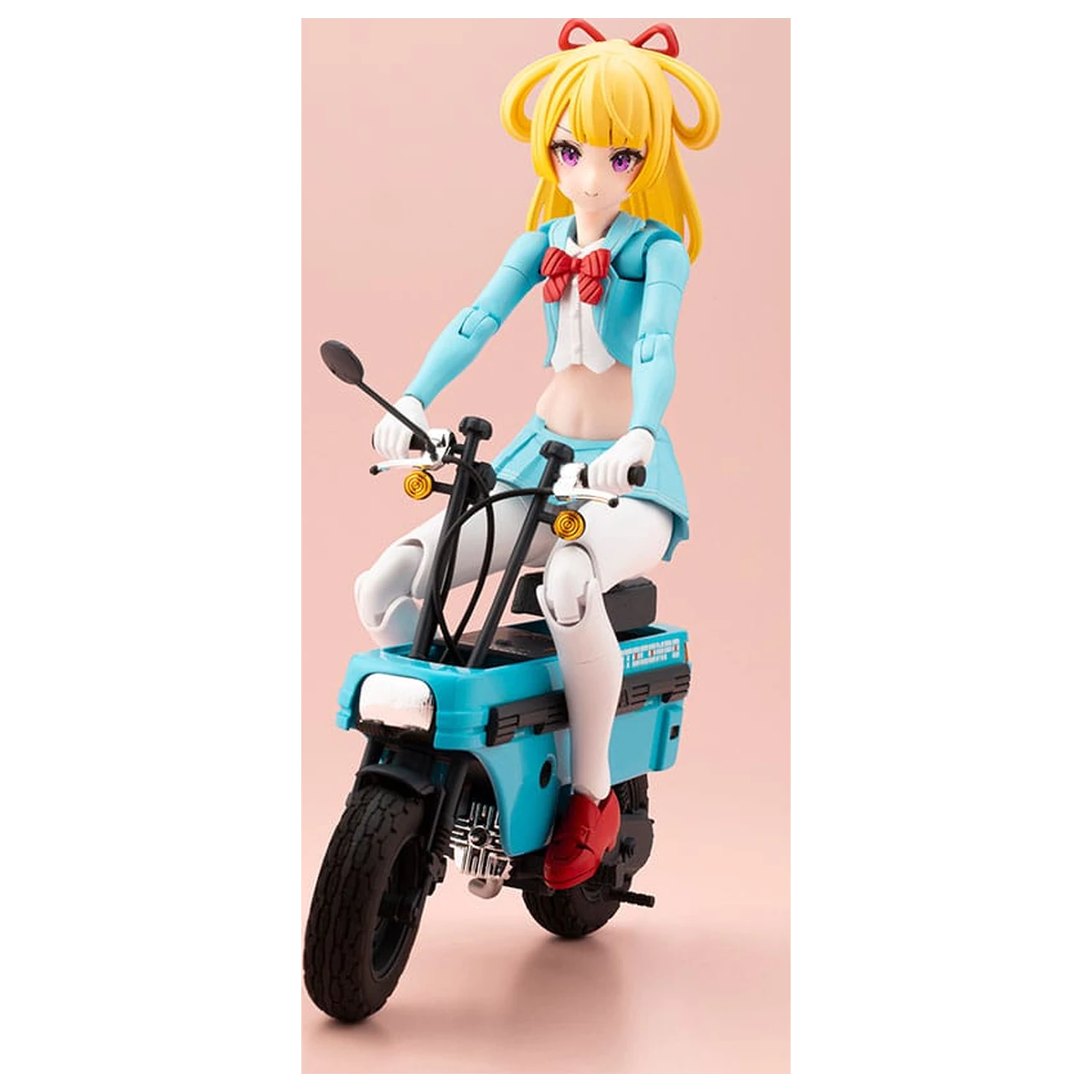 Megami Device Buster Doll Series Műanyag modell készlet 1/1 Knight Alice with Honda AB12 Motocompo 15 cm  termékfotó
