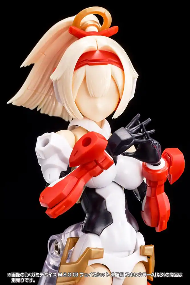 Megami Device M.S.G 03 Face Asra Skin Color A akciófigura kiegészítő csomag termékfotó