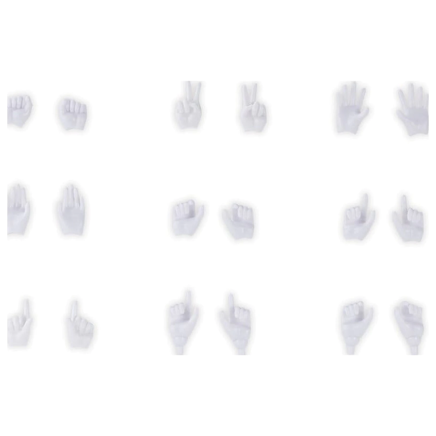 Megami Device M.S.G. 1/1 09 Hand Set Skin Color White Műanyag modell készlet kiegészítő csomag termékfotó