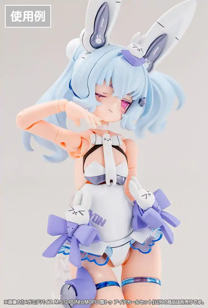 Megami Device M.S.G. 1/1 Puni Mofu Yuki Tu Eye Decal Set Műanyag modell készlet kiegészítő csomag termékfotó