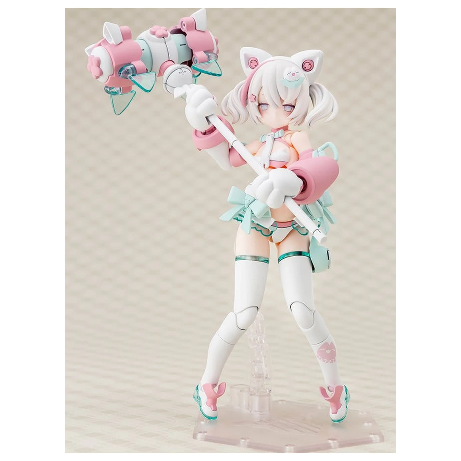 Megami Device Műanyag modell készlet 1/1 Puni Mofu Shiro Mao 14 cm termékfotó