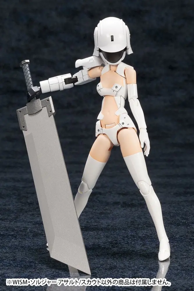 Megami Device Műanyag modell készlet 1/1 Wism Soldier Assault Scout 14 cm termékfotó