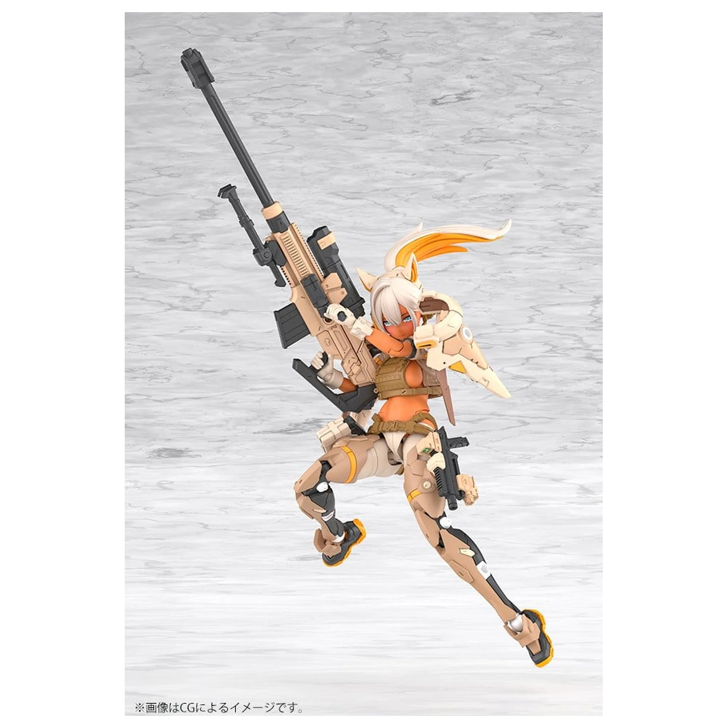 Megami Device műanyag modell készlet 1/1 Yggdrasis Skoll Sharpshooter Tempest 16 cm termékfotó