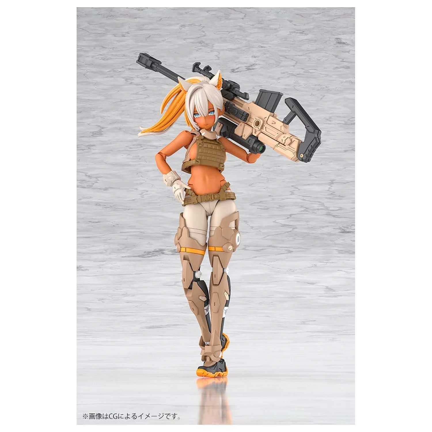 Megami Device műanyag modell készlet 1/1 Yggdrasis Skoll Sharpshooter Tempest 16 cm termékfotó