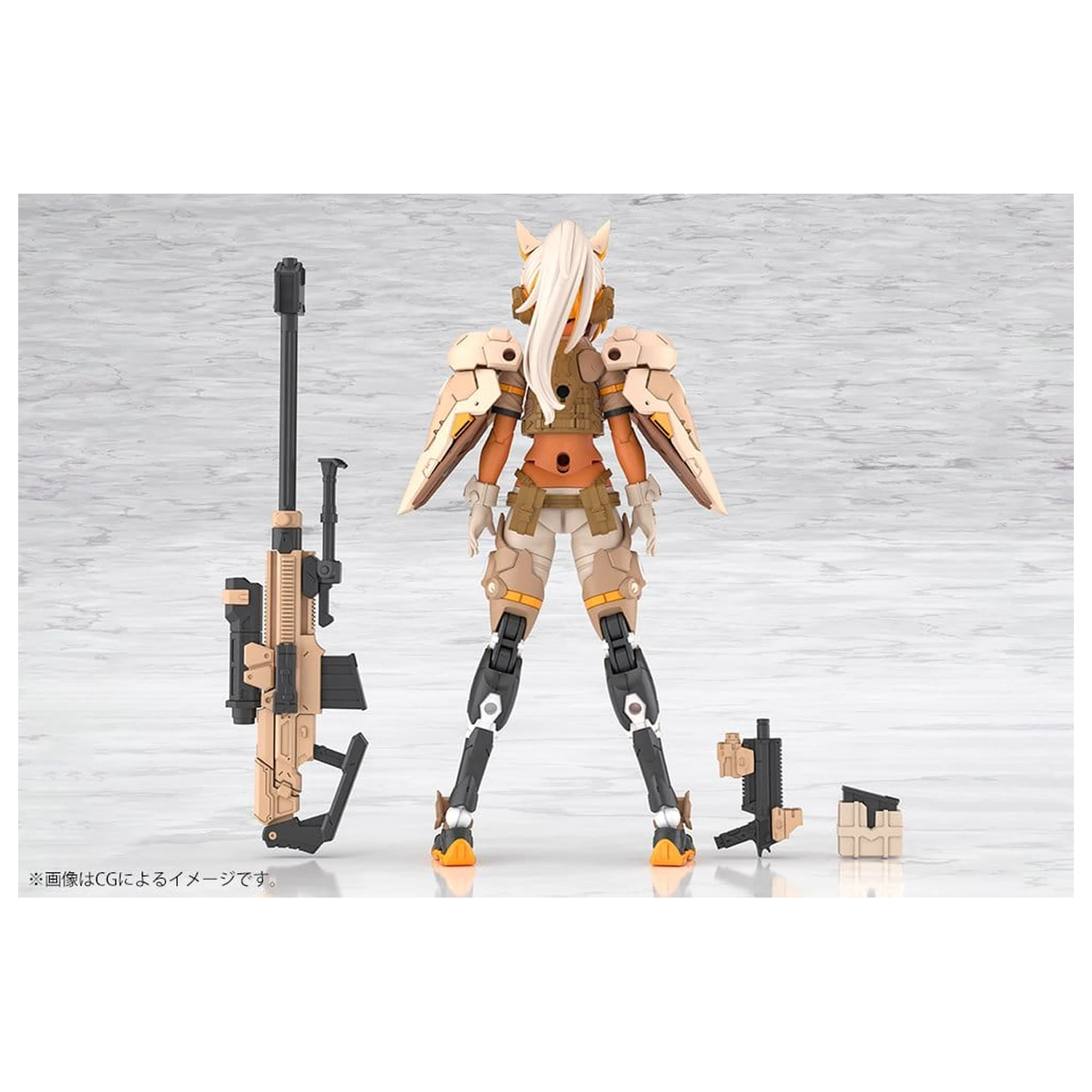 Megami Device műanyag modell készlet 1/1 Yggdrasis Skoll Sharpshooter Tempest 16 cm termékfotó