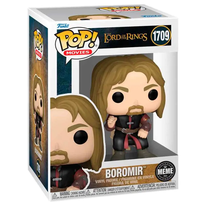 Lord of the Rings POP! Movies Vinyl figura Boromir (Meme) 9 cm termékfotó