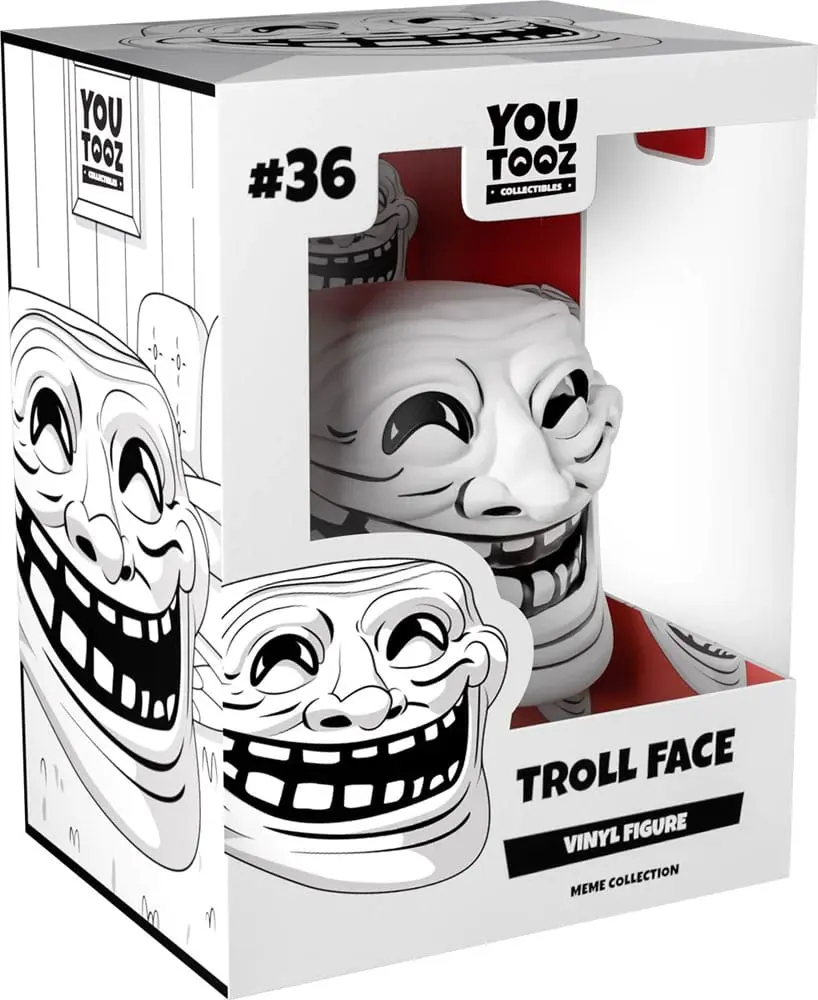 Meme Vinyl figura Troll Face 7 cm termékfotó