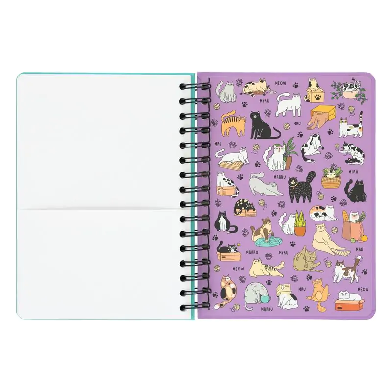 Meow Meow A5 notebook termékfotó